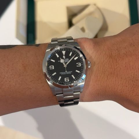 Rolex Explorer 36mm 2023-mod (Reservert)