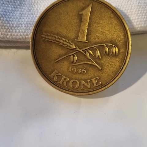 1 krone 1946 Danmark