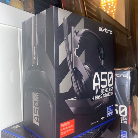 Astro Gaming Headset- A50 Wireless + Base Station for PlayStation og PC