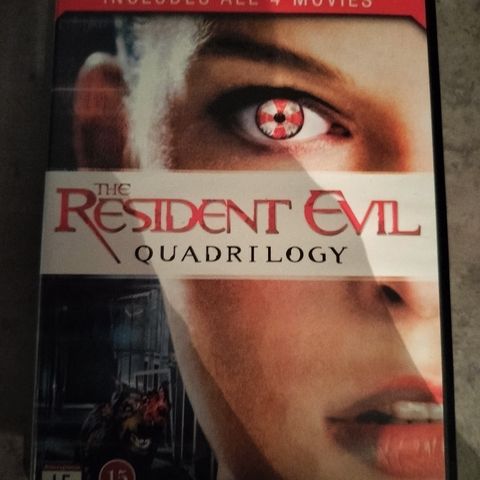 Resident Evil ( DVD) Quadrilogy 1-4