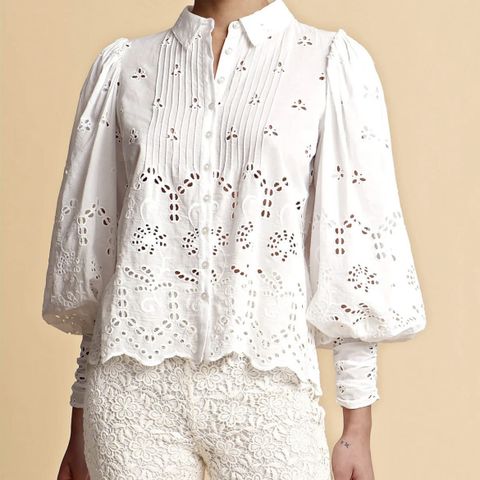 Broderie Anglaise Shirt