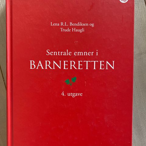 Sentrale emner i barneretten