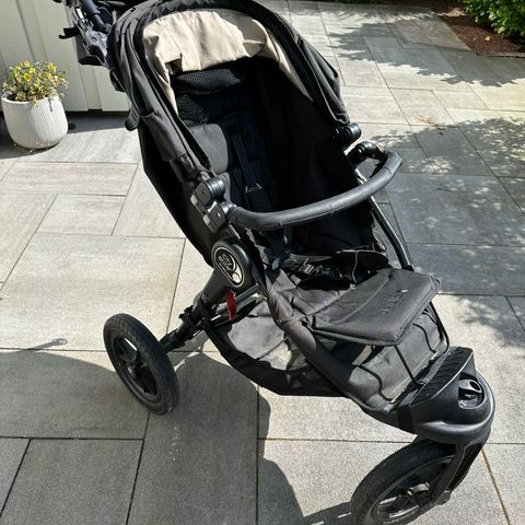 Baby jogger City Elite med både sportsdel og bag, kun 1 eier