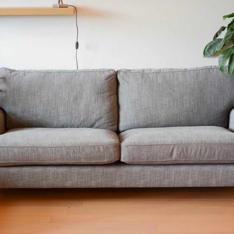 Sofa, stol og puff