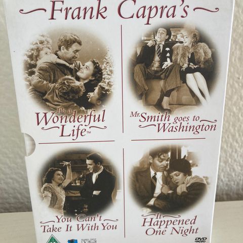 Frank Capra’s  Box  Collection—4 filmer og 4 filmkort