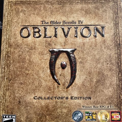 Oblivion Collectors edition Xbox 360 CIB