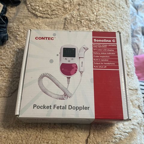 Fetal doppler contec sonoline c