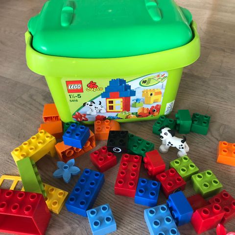 Pent brukt Lego Duplo sett for barn 1 1/2 til 5 år