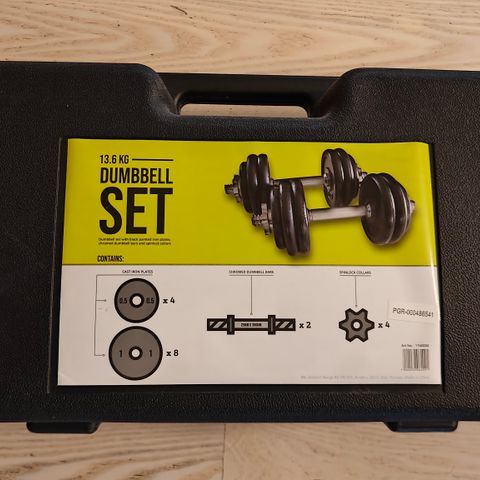 Dumbbell set 13.6kg