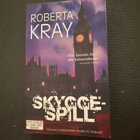 Skygge spill - Roberta Kray