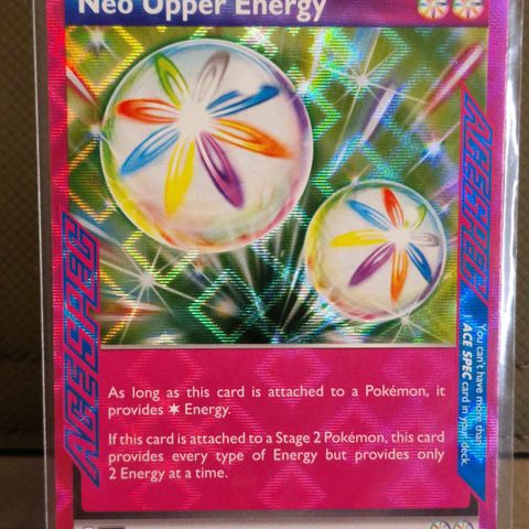 Neo Upper Energy #162 - Pokemon Temporal Forces