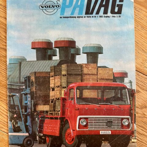 Transportmagasinet «Volvo på väg» - 1/1962