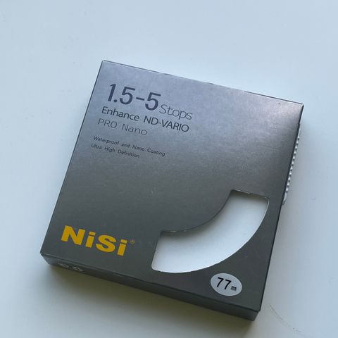 NISI enhance ND-vario 77mm