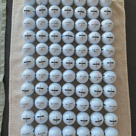 85 Taylormade Distance+ golfballer