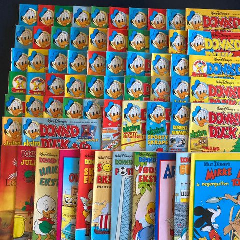 Donald Duck fra 1994 (komplett årgang med 11 ekstranummer)