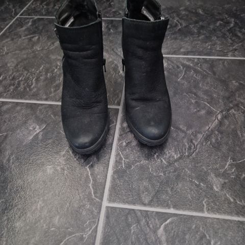 Tamaris dame skinn boots, str 38