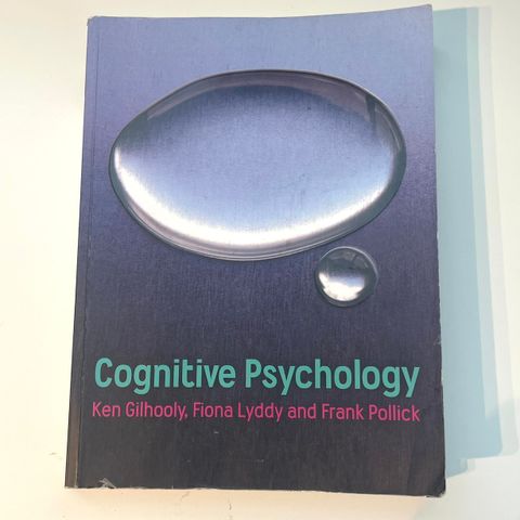 Cognitive Psychology