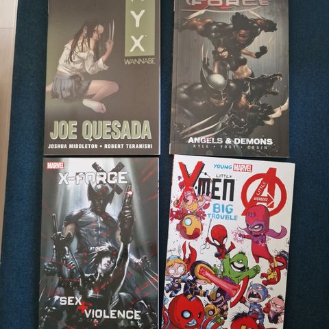 X-men graphic novel / tegneserie