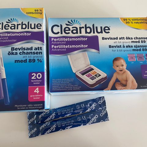 Clearblue fertilitetsmonitor med tester