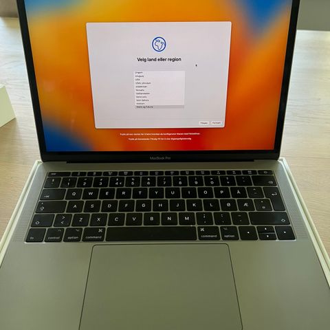 Macbook Pro 13 - 2018 modell