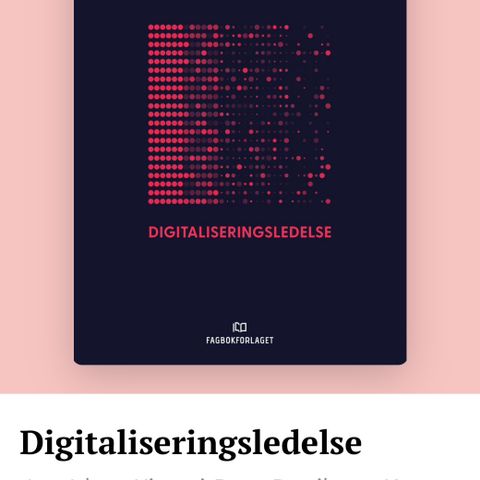 Digitaliseringsledelse