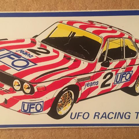 BMW UFO RACING TEAM klistremerker