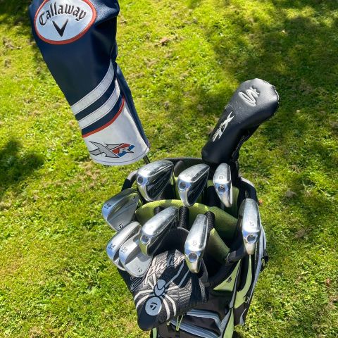 Taylormade, Callaway og Cobra golfsett!