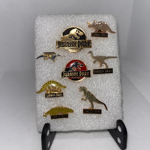 Dinosaur pins