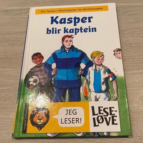 Leseløve barnebok selges: Kasper blir Kaptein
