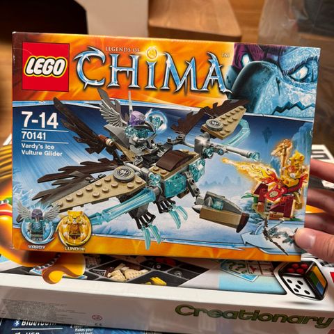 SJELDENT OG UÅPNET Lego Chima sett