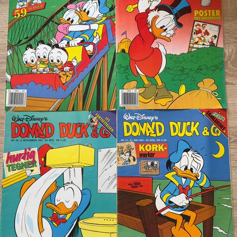 Donald duck & CO blader 1958-1991