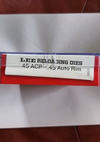 lee diesett til 45 acp/45 auto rim