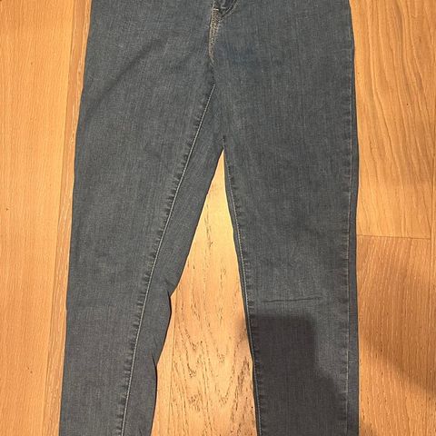 LEVIS MILE HIGH SUPER SKINNY JEANS - 28 - BLÅ