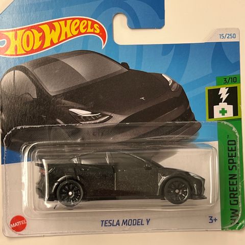 Hot Wheels Tesla Model Y - Green Speed - HTC93