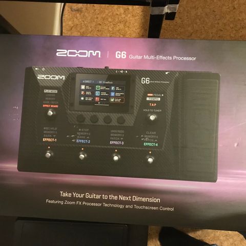 Zoom G6.