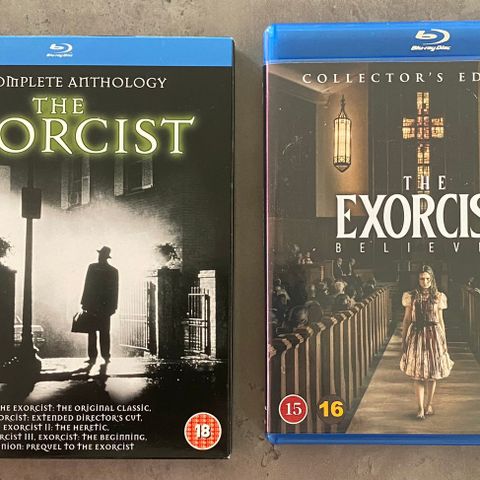 THE EXORCIST - THE COMPLETE ANTHOLOGY ( 6 DISCS) NY ! + BELIEVER