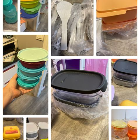 Tupperware til 50 kr nytt og brukt