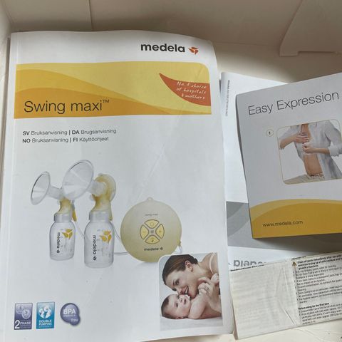 Medela swing brystpumpe elektrisk