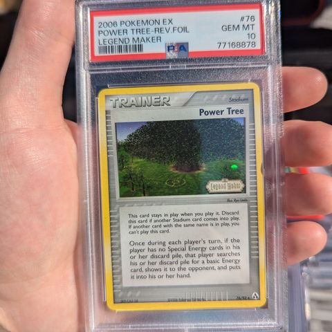 Power Tree Reverse Holo PSA 10 Gem-Mint 💎