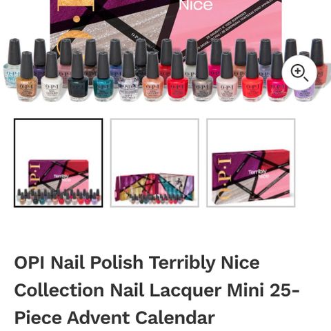 OPI Lacquer 25 stk, UBRUKTE, inkl base og top