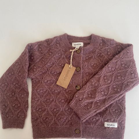 Newbie ulljakke/cardigan