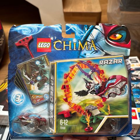 SJELDENT OG UÅPNET Lego Chima sett