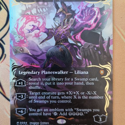 Liliana of the Dark Realms - raised foil - Magic the Gathering