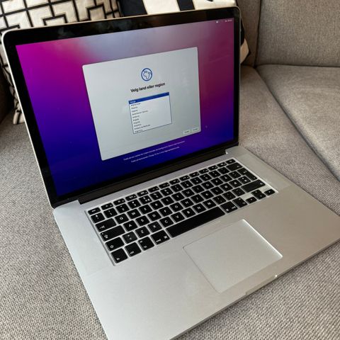 MacBook Pro 15-inch mid 2015