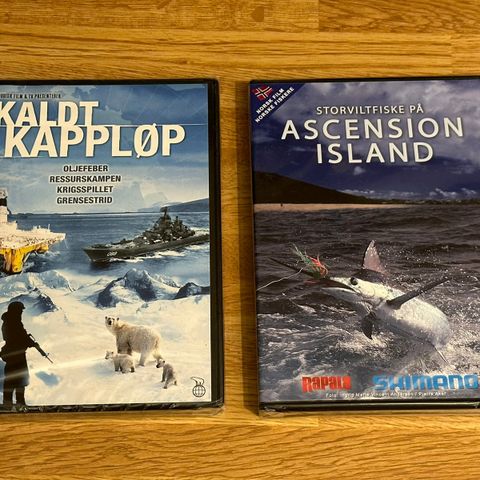 Kaldt Kappløp / Storviltfiske på Ascension Island (DVD)