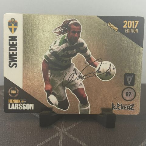 Henrik Larsson Fotballkort