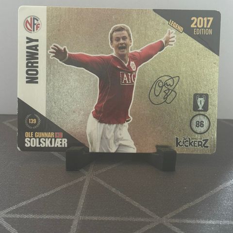 Ole Gunnar Solskjær Fotballkort