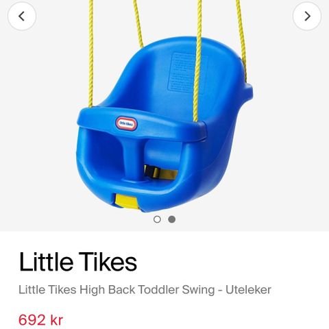 Little tikes huske selges billig!