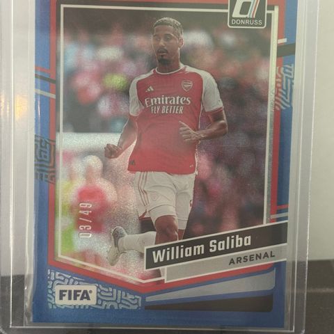 William Saliba nummerert /49 Fotballkort