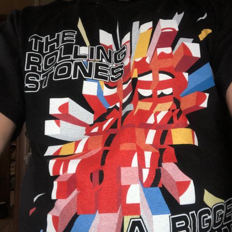 Rolling Stones t-shirt selges rimelig